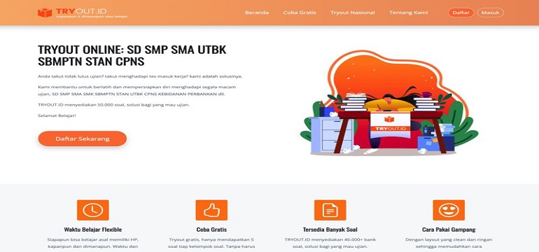 Tryout.id Partner Belajar Terbaik Menuju PTN Impian