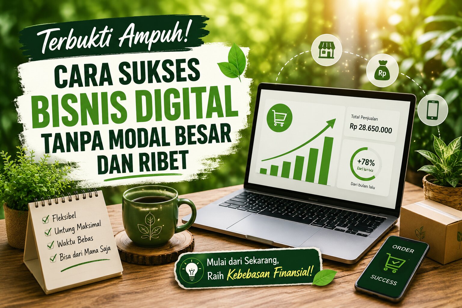 Cara Membangun Bisnis Digital dari Nol untuk Pemula yang Ingin Sukses Modern