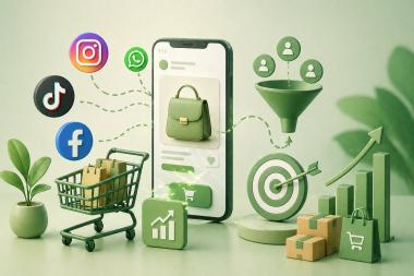 Strategi Content Marketing Media Sosial untuk Meningkatkan Penjualan E-Commerce melalui Pendekatan Data dan Psikologi Konsumen Digital