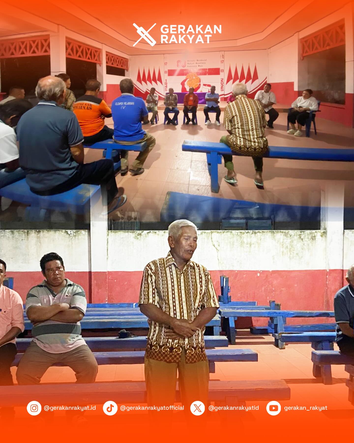 Miangas Terabaikan, Ketum Gerakan Rakyat Sahrin Hamid Serap Keluhan Warga Perbatasan