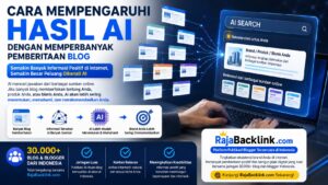 Cara Mempengaruhi Hasil AI: Mengapa Memperbanyak Pemberitaan Blog Bisa Menjadi Strategi Digital Baru