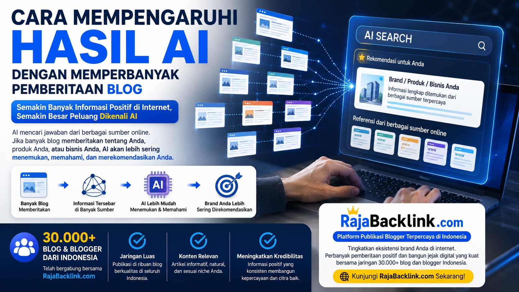 Cara Mempengaruhi Hasil AI: Mengapa Memperbanyak Pemberitaan Blog Bisa Menjadi Strategi Digital Baru